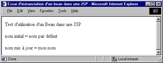 exemple de fichier jsp